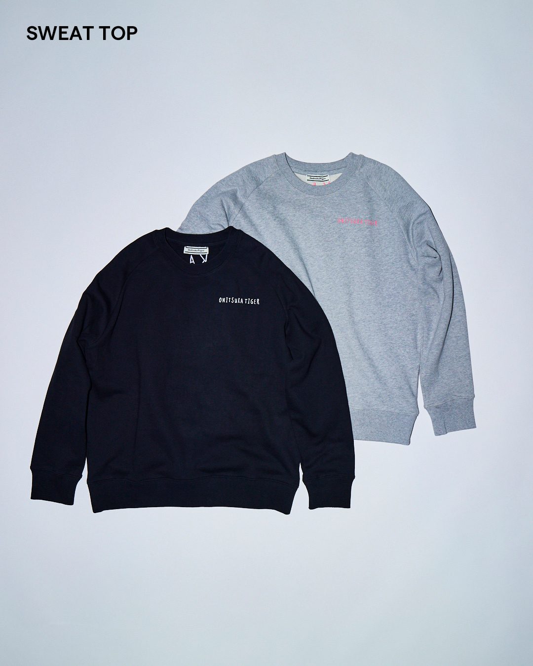 SWEAT TOP This piece features the Onitsuka Tiger brand name