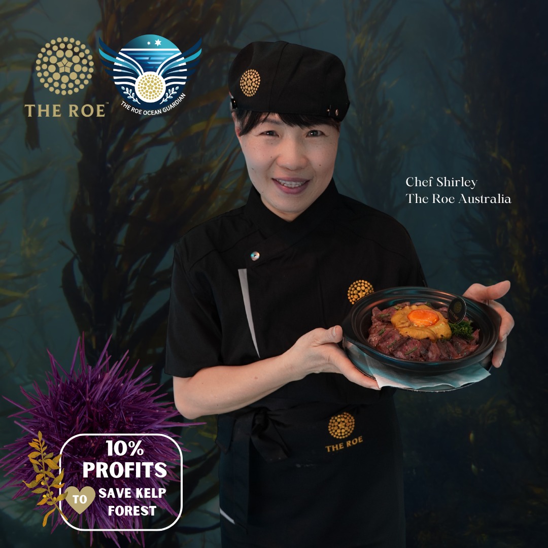 💙 Say hello to Chef Shirley,... - The Roe Australia 爆动海胆主题餐厅