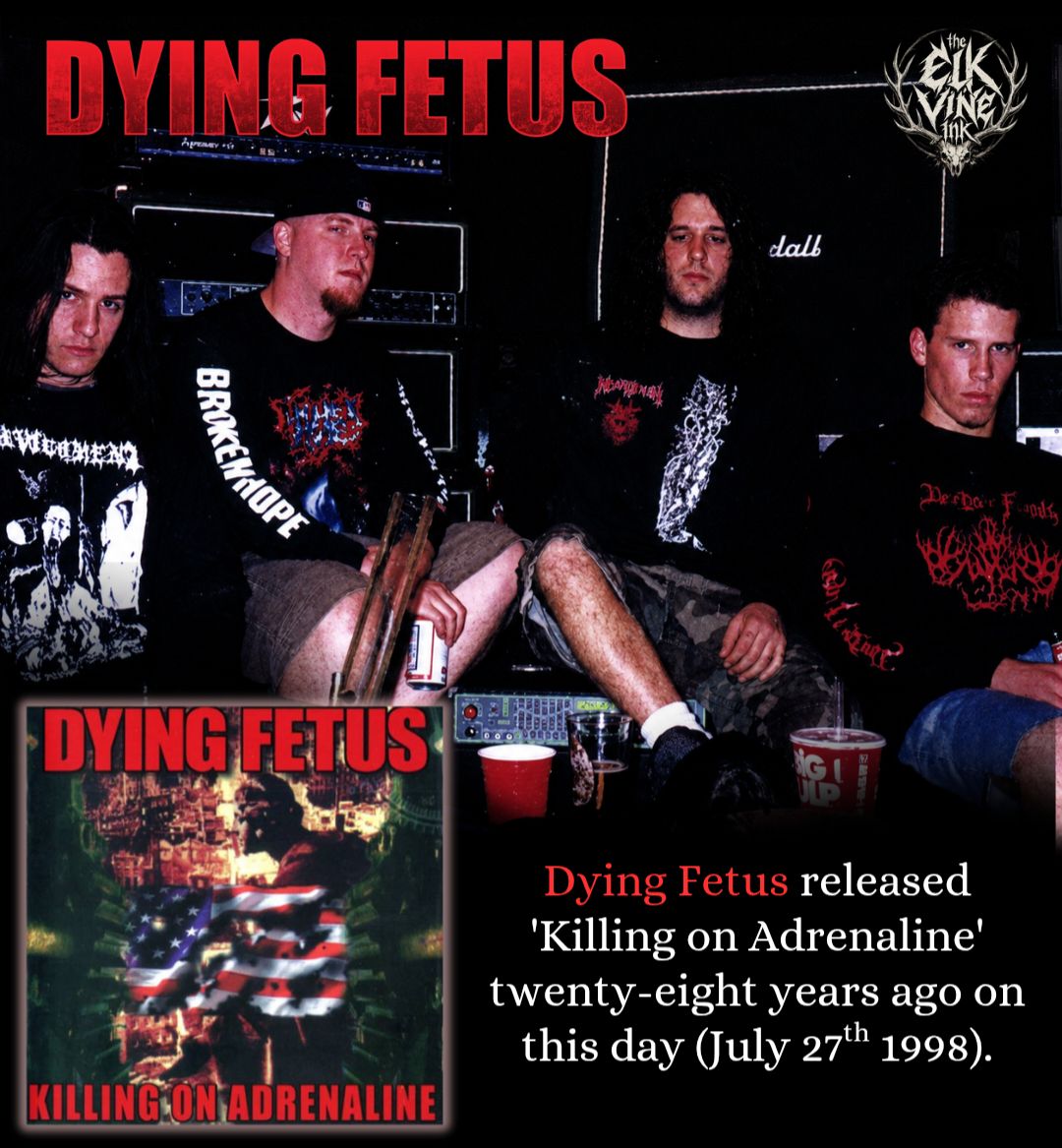 Dying fetus destroy the opposition album anniversary 2000