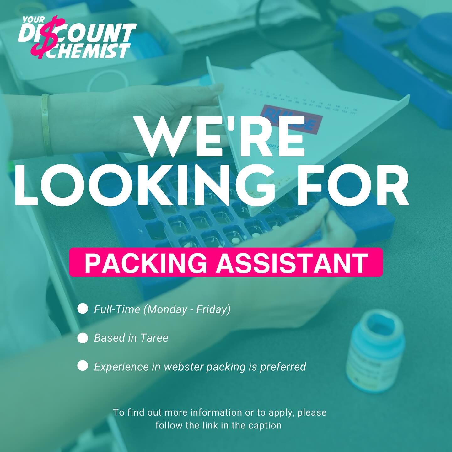 Your - We’re hiring! YDC Taree is looking for a Webster Packing ...