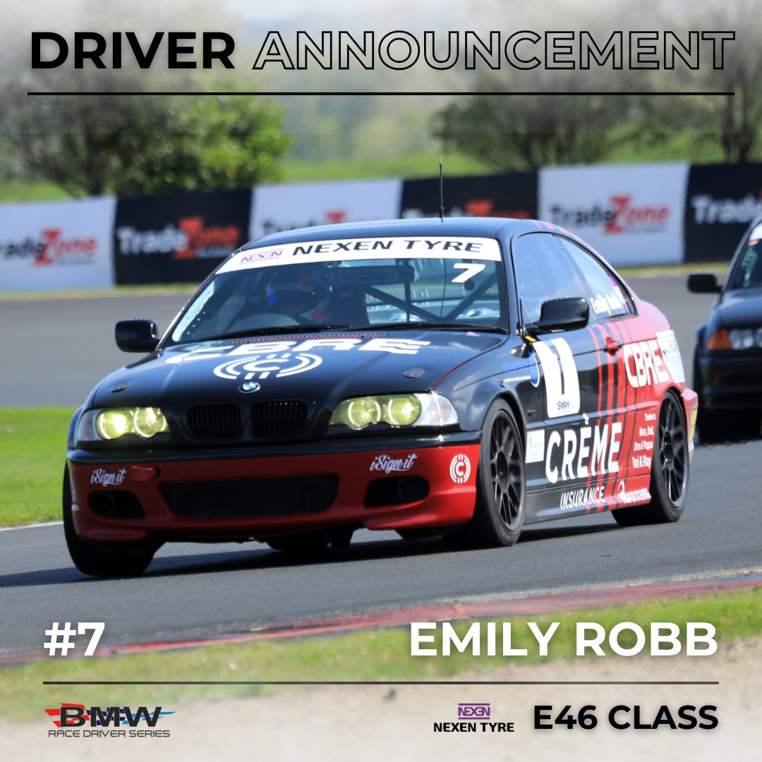 Emily Robb is back for her third... - BMW Race Driver Series | Facebook