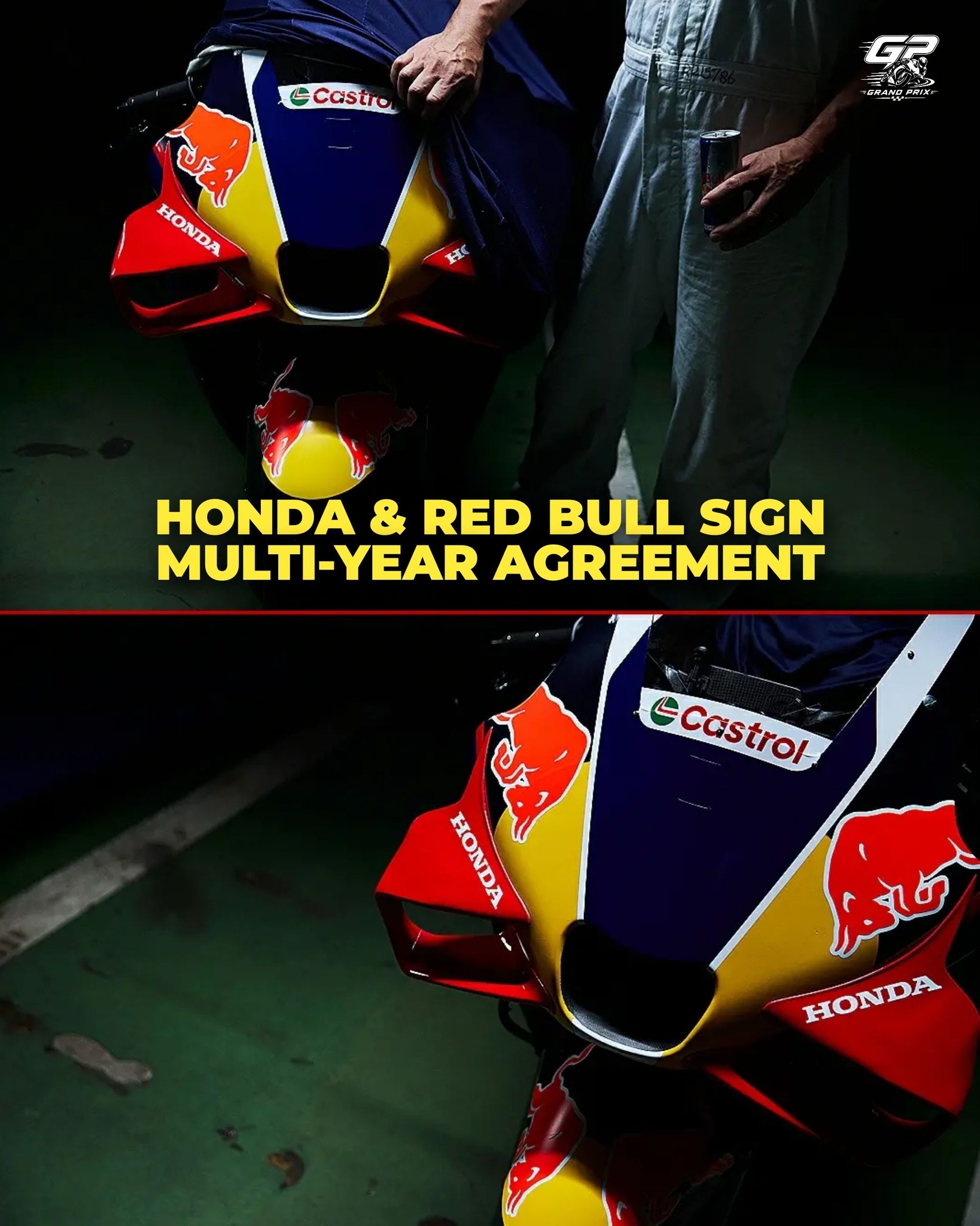Honda and Red Bull sign multi-year MotoGP deal for RC214V