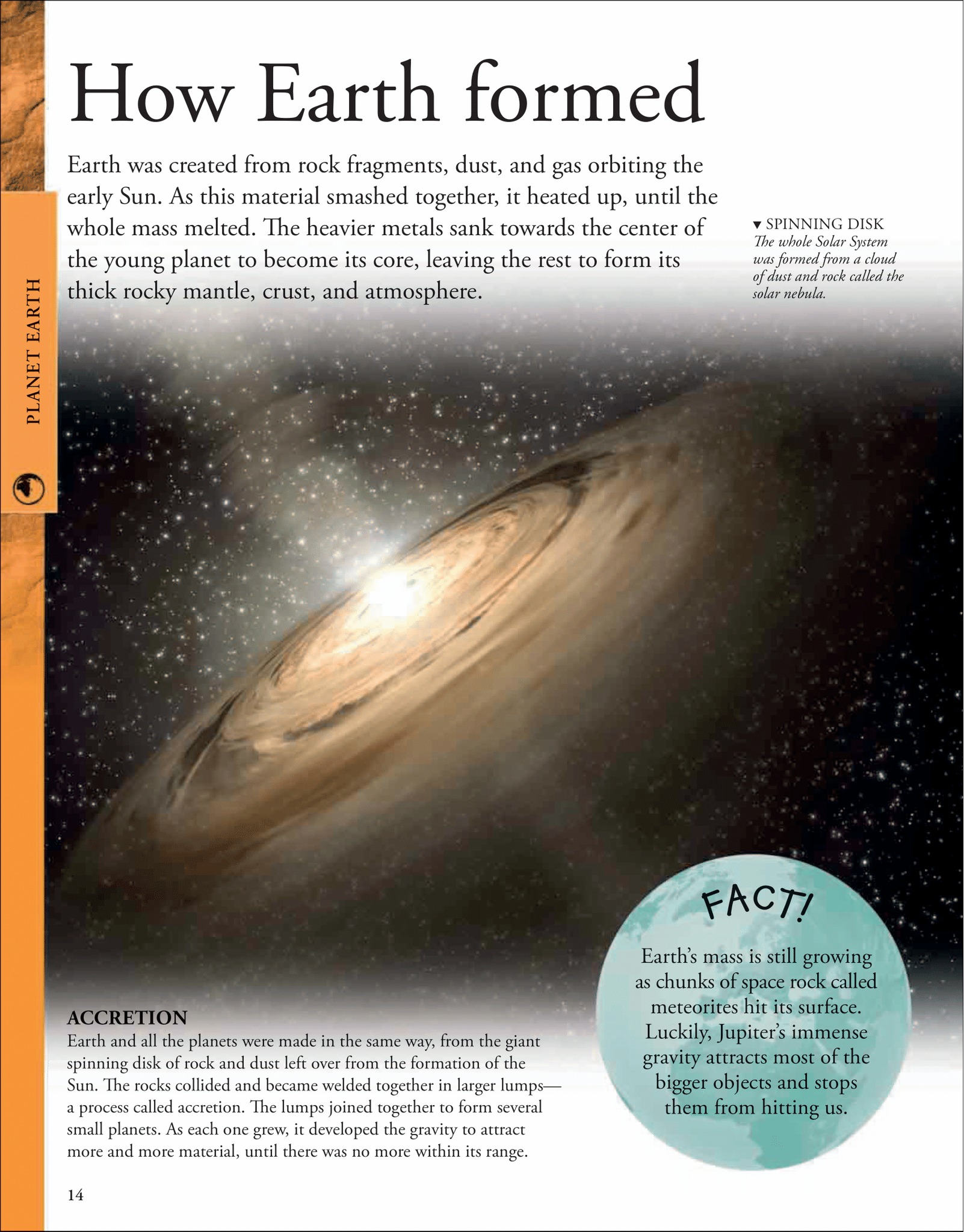 Ceres Science - How Earth Formed, Part 1. Credit:...