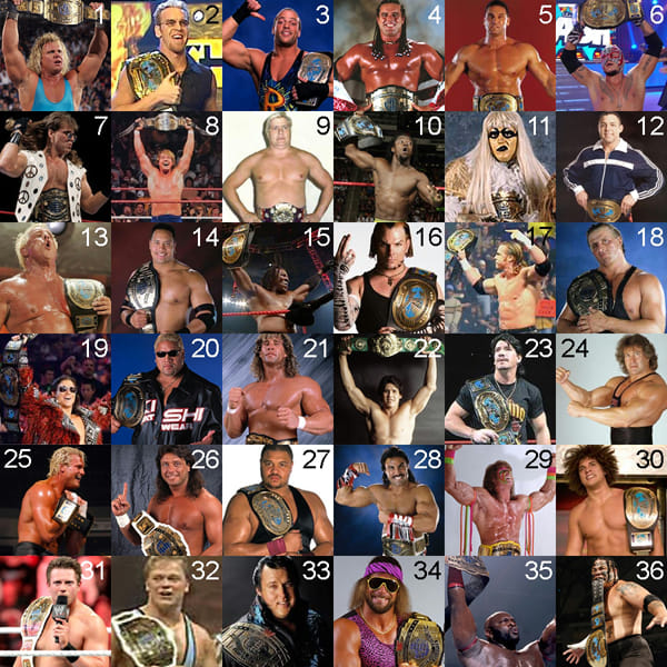 Can you name all the 1991 WWF Superstars on this photo?