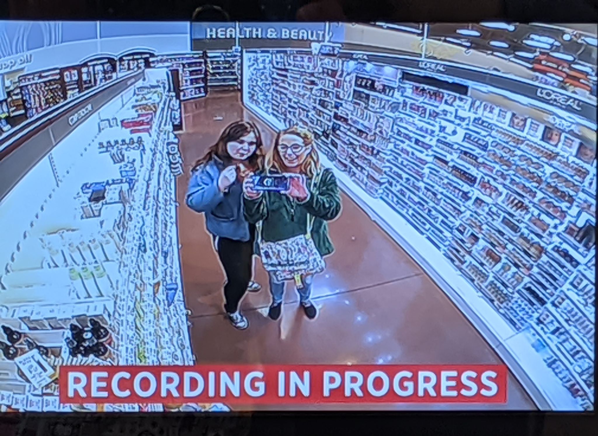 Security Cam Selfies