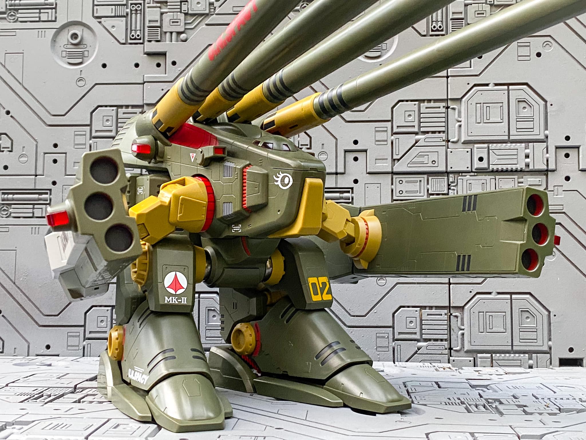 HWR-00-Mk II Monster Bandai Hi-Metal R The Heavy Weight Robot-00