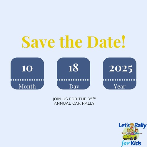 Let's Rally For Kids Annual Car Rally