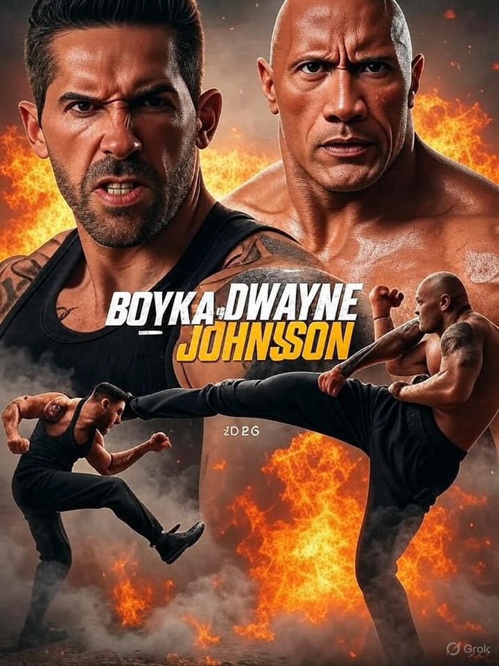 ReelScope - Boyka vs. Dwayne Johnson (2026) Attention fight fans! An ...
