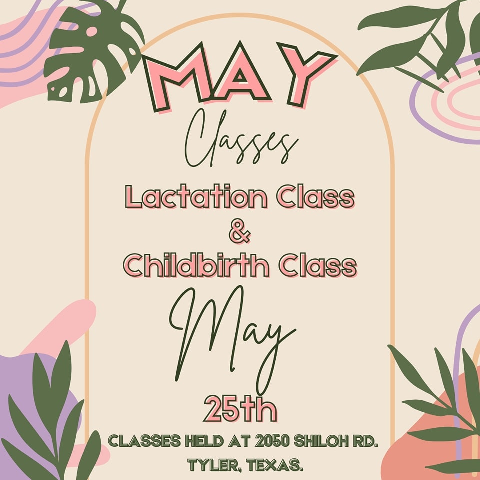 Rose - 🌸 Join Us for Our May Classes! 🌸 At our NEW LOCATION! 🎉 We’re hosting a Lactation Class ...