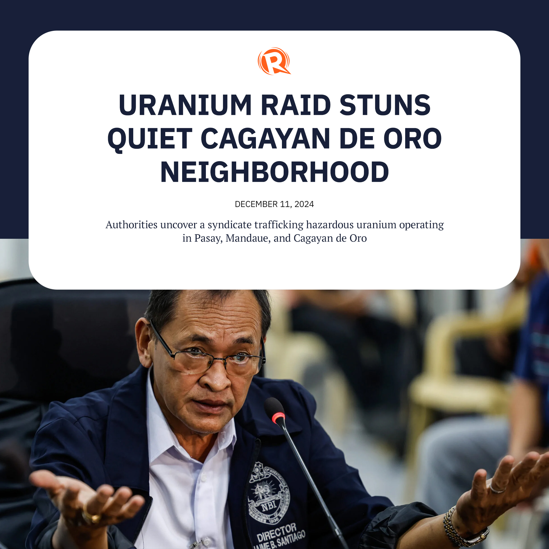 Rappler - The NBI said operatives raided three of the...