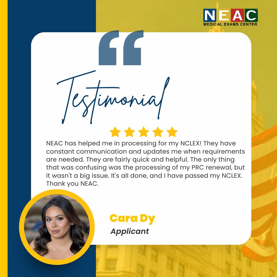 NEAC Medical Exams Application Center | Manila