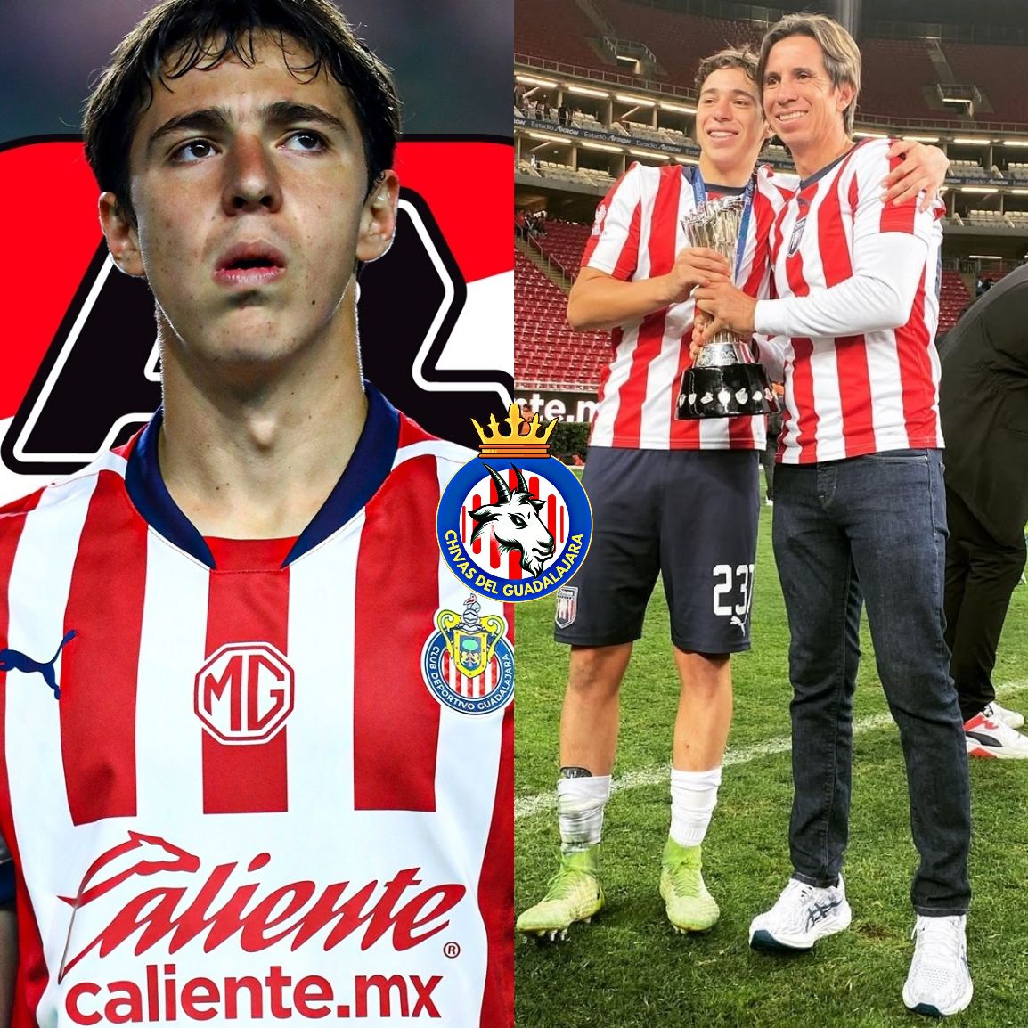 Chivas del Guadalajara - ¡LA FAMILIA UN PILAR EN LA CARRERA DE MATEO! 👏 ...