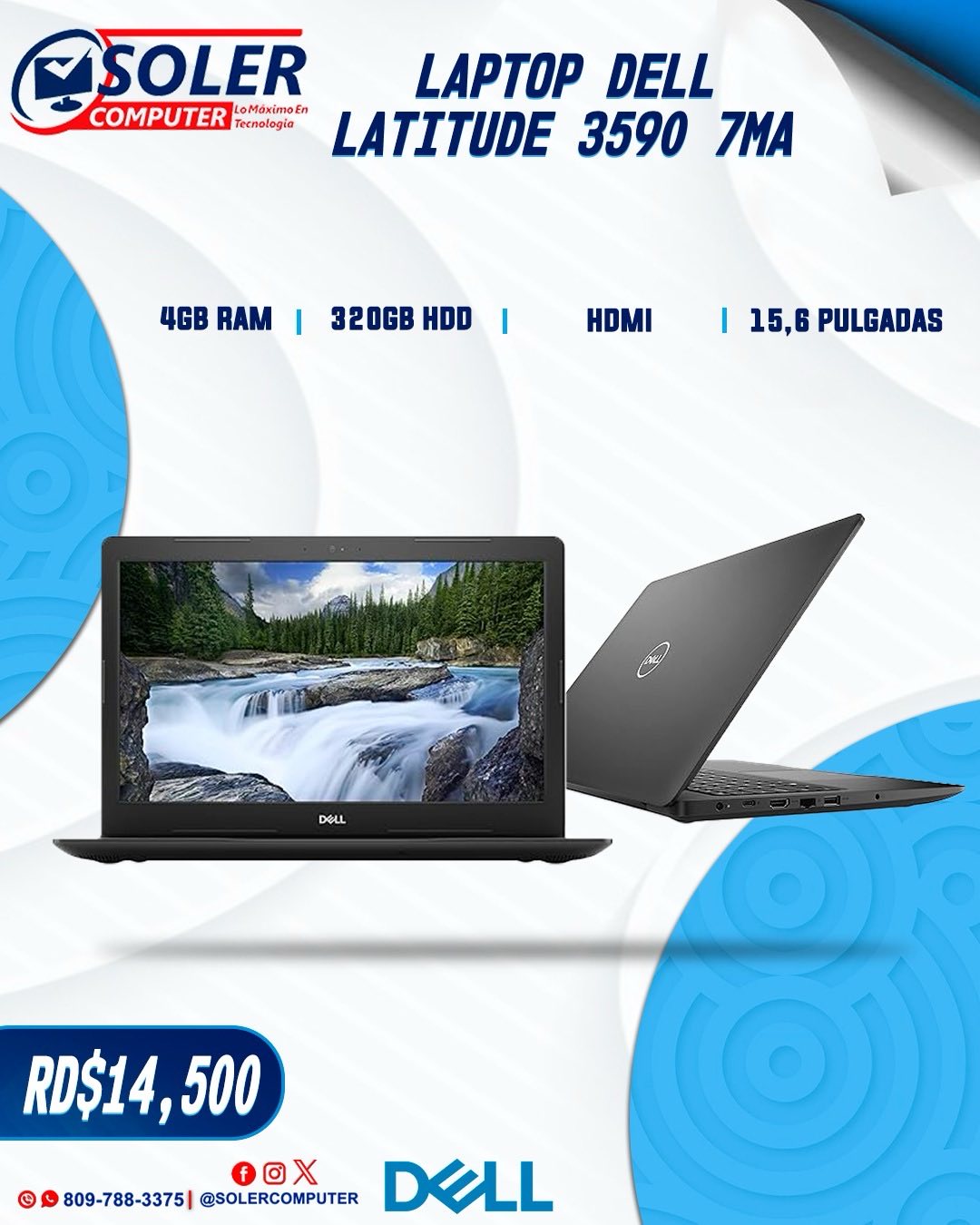 Soler - Laptop Dell latitude 3590 Procesador Intel Core i5 4gb de ...