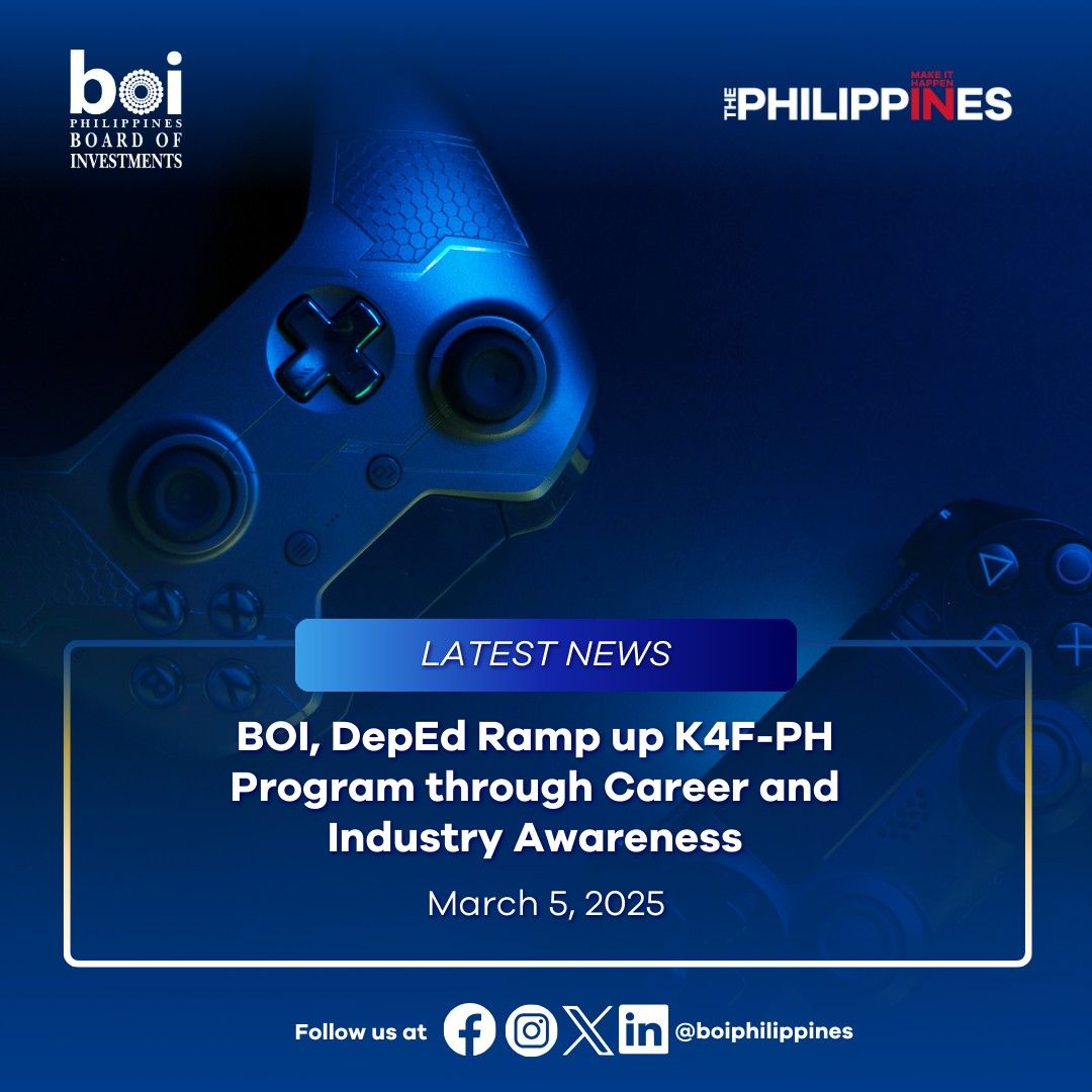 Philippine - 📰 𝗟𝗔𝗧𝗘𝗦𝗧 𝗡𝗘𝗪𝗦: The Board of Investments (BOI) and the ...