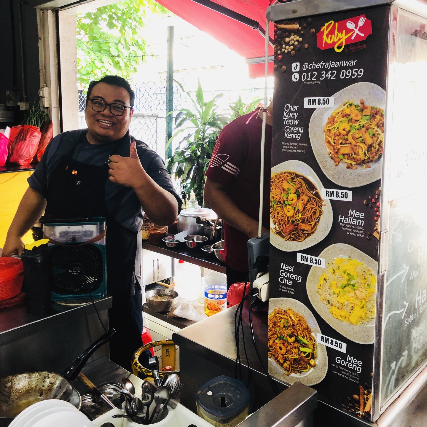 Izutaro - Chef Raja Anwar's new 'Menu board' that we created. Find his ...