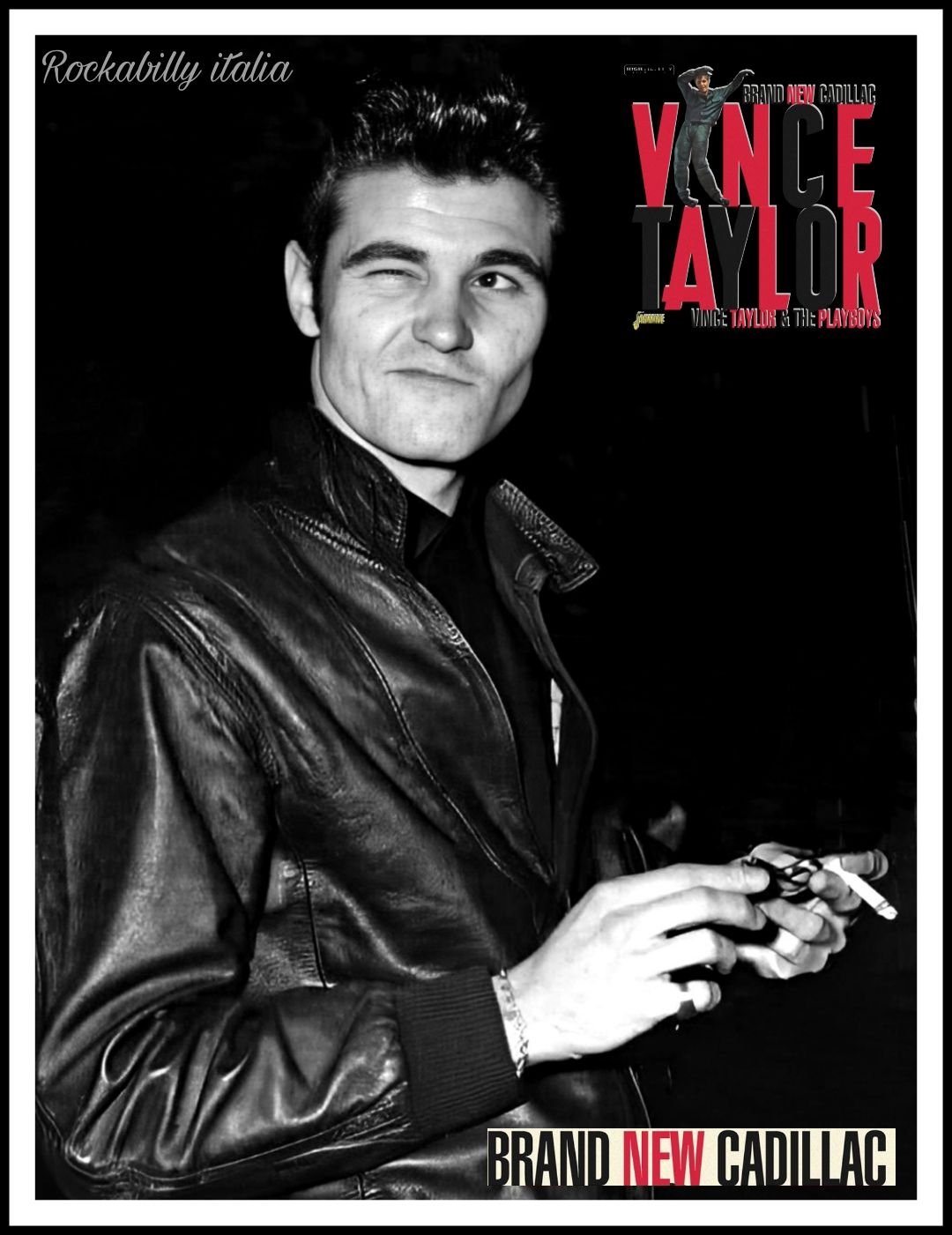 Remembering Vince Taylor 🖤 On August 28, 1991, rock 'n' roll lost