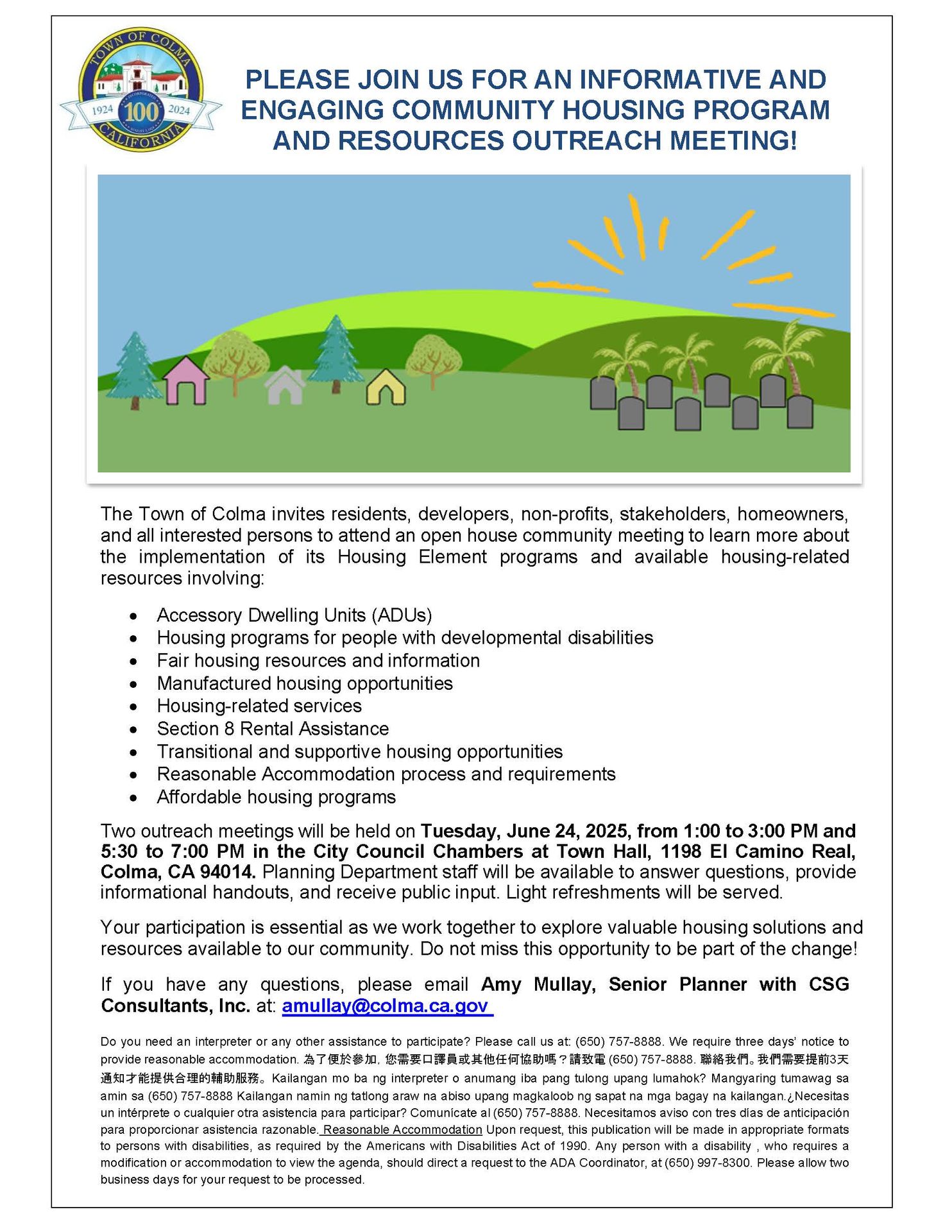 Town - Please join us for an information and engaging Community Housing ...