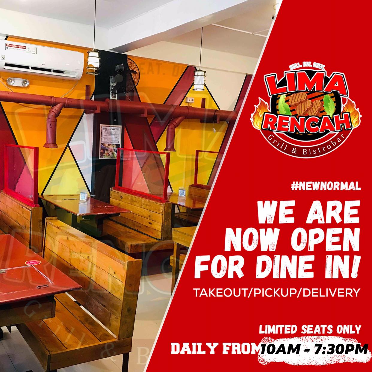 Happy Month of May and our... - Lima Rencah Grill & Bistrobar | Facebook