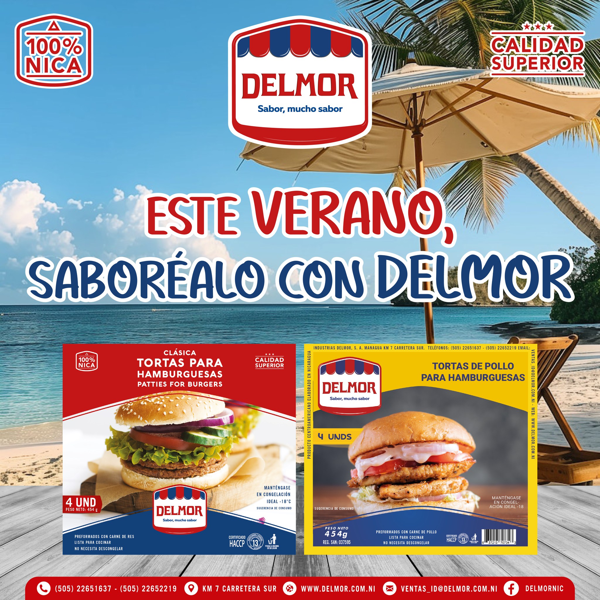 Delmor - 🌞🍔 Calor, Amigos y Hamburguesas. Disfruta del... | Facebook