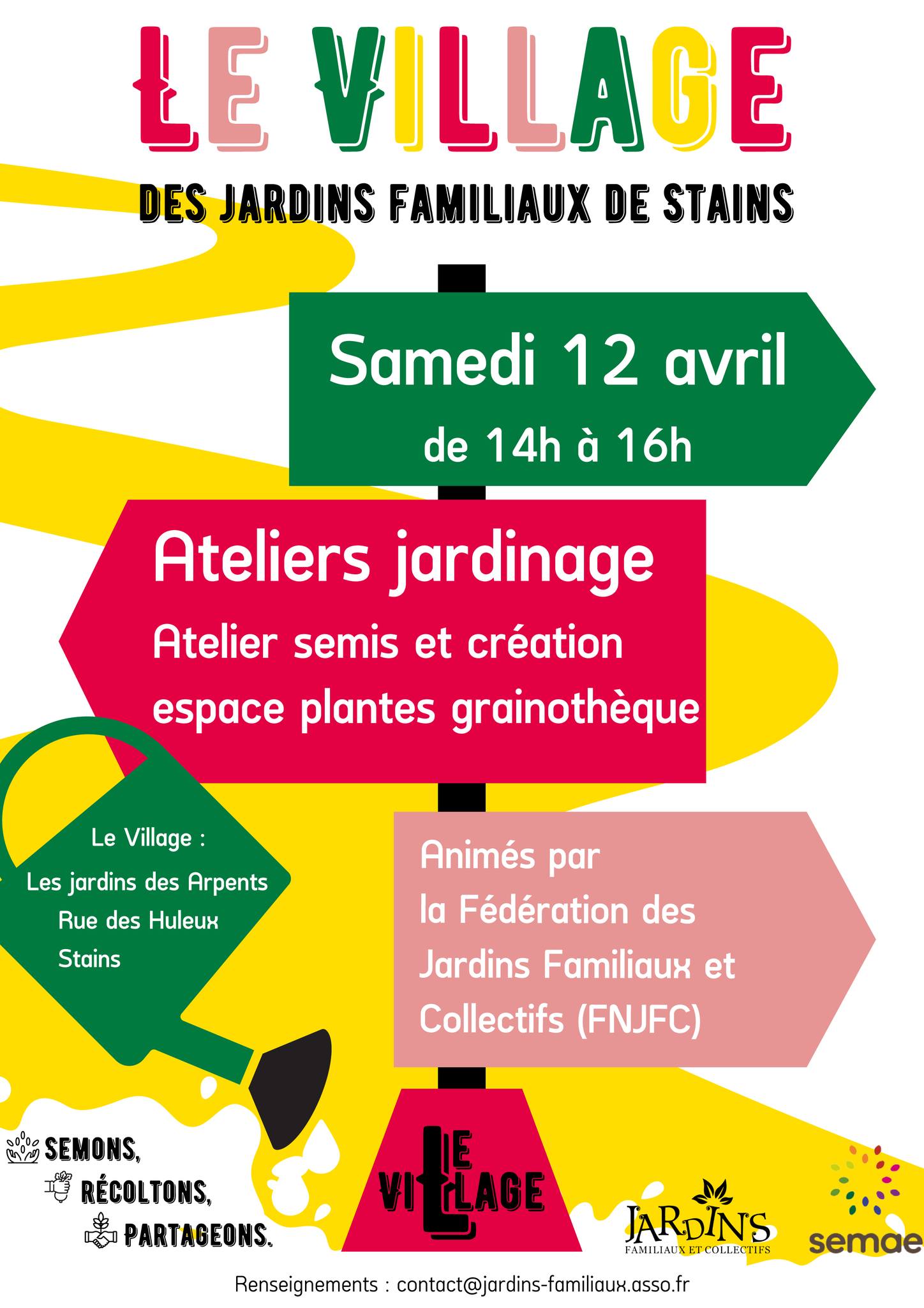 Ville - LE VILLAGE DES JARDINS FAMILIAUX DE STAINS – ATELIERS JARDINAGE ...