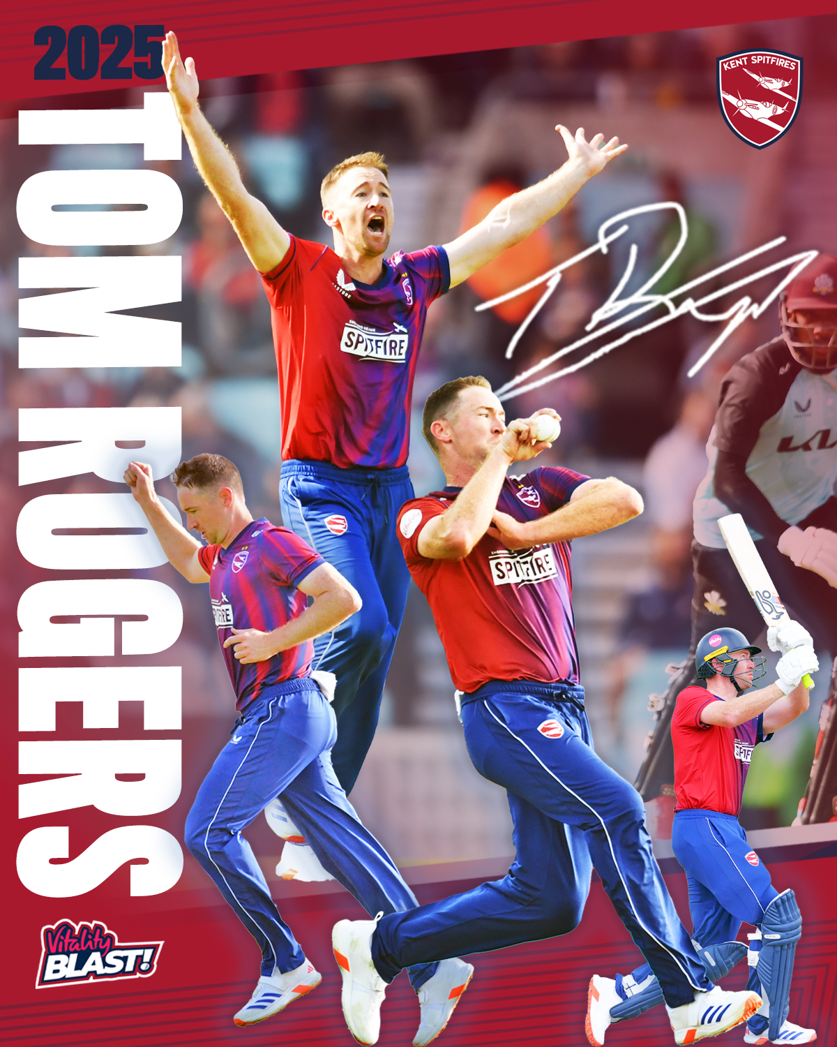Kent Cricket - ️ We're delighted to confirm that... | Facebook