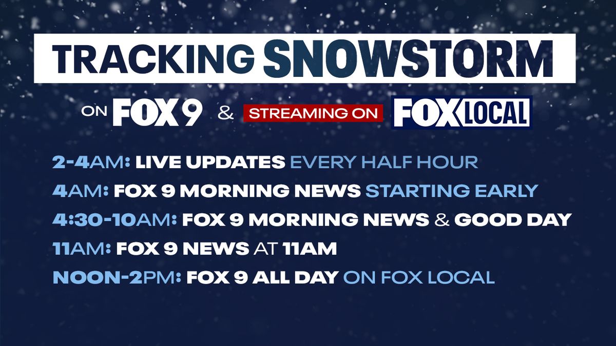Fox 9 - FOX 9 is live with the latest on the winter weather. Watch live ...