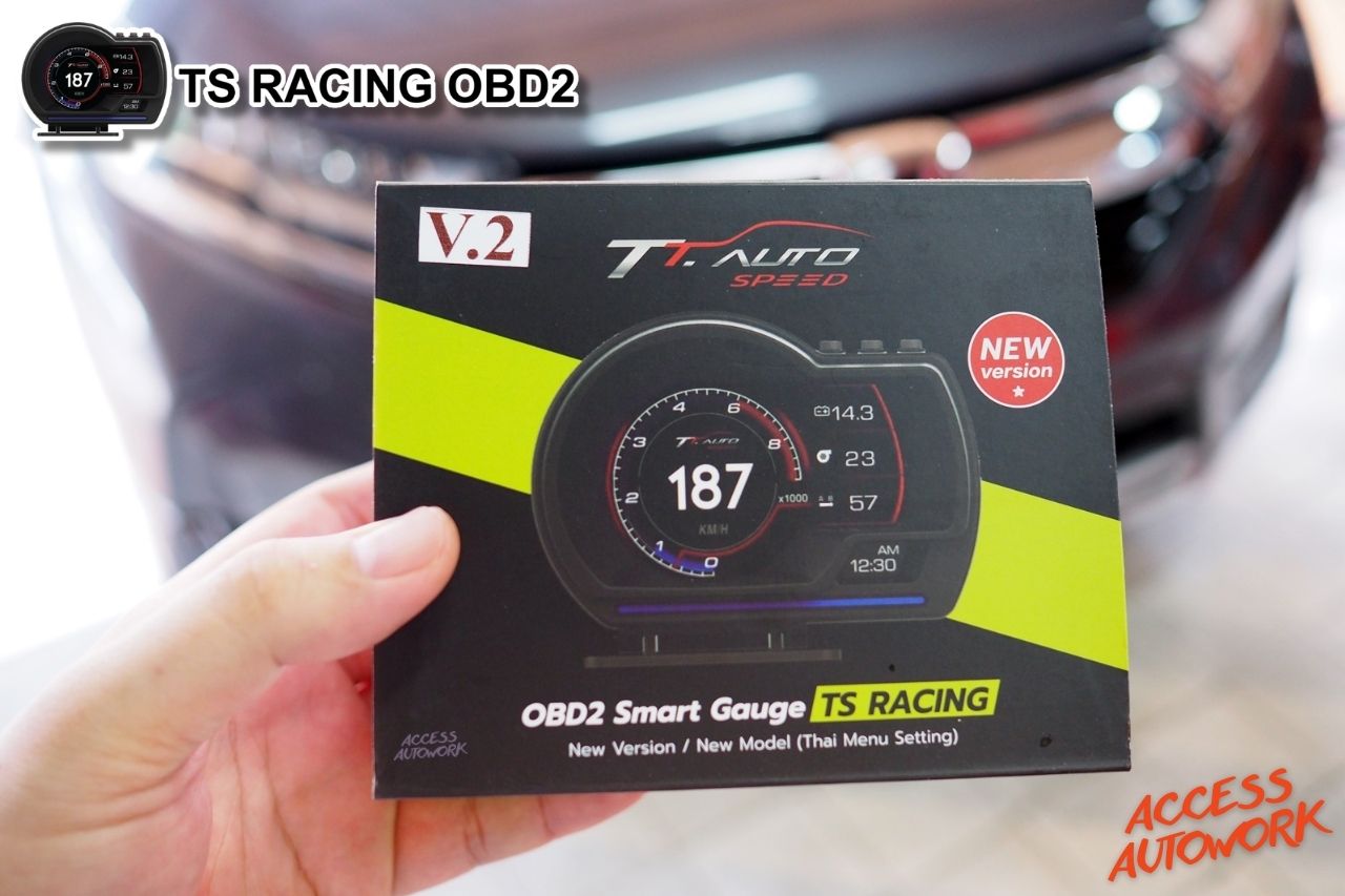 สมาร์ทเกจ TS-Racing OBD2 V2. รุ่นใหม่ ไวขึ้น สมูทขึ้น > ติดตั้งใน Honda ...