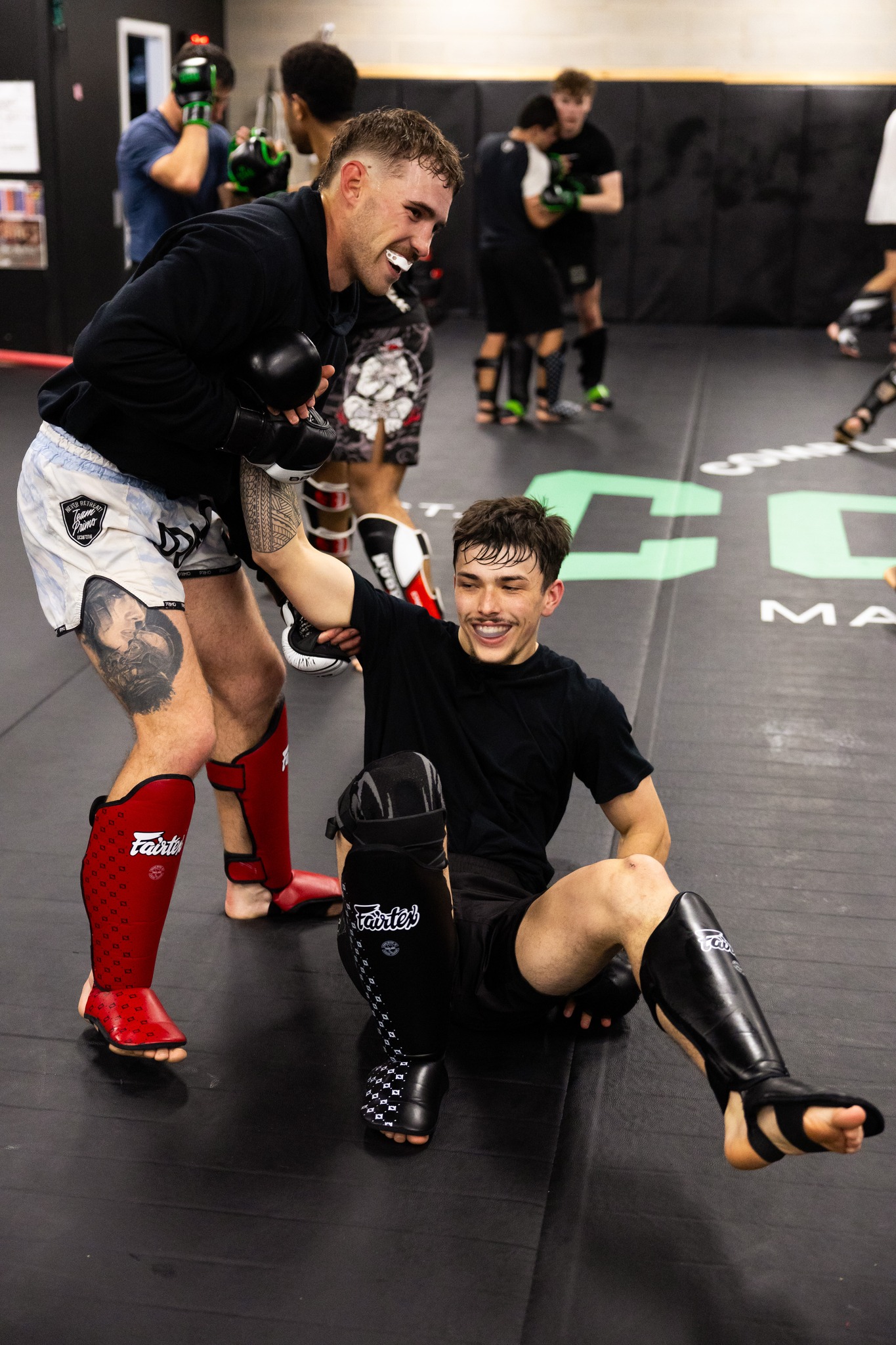 Complete - 🤝 Real teamwork in action! At CCMA, athletes lifting each ...