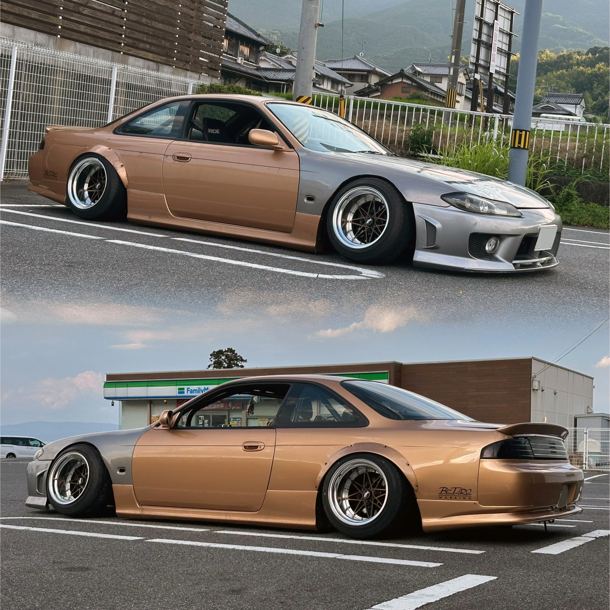 Before being slammed to the ground like this, this Silvia went 
