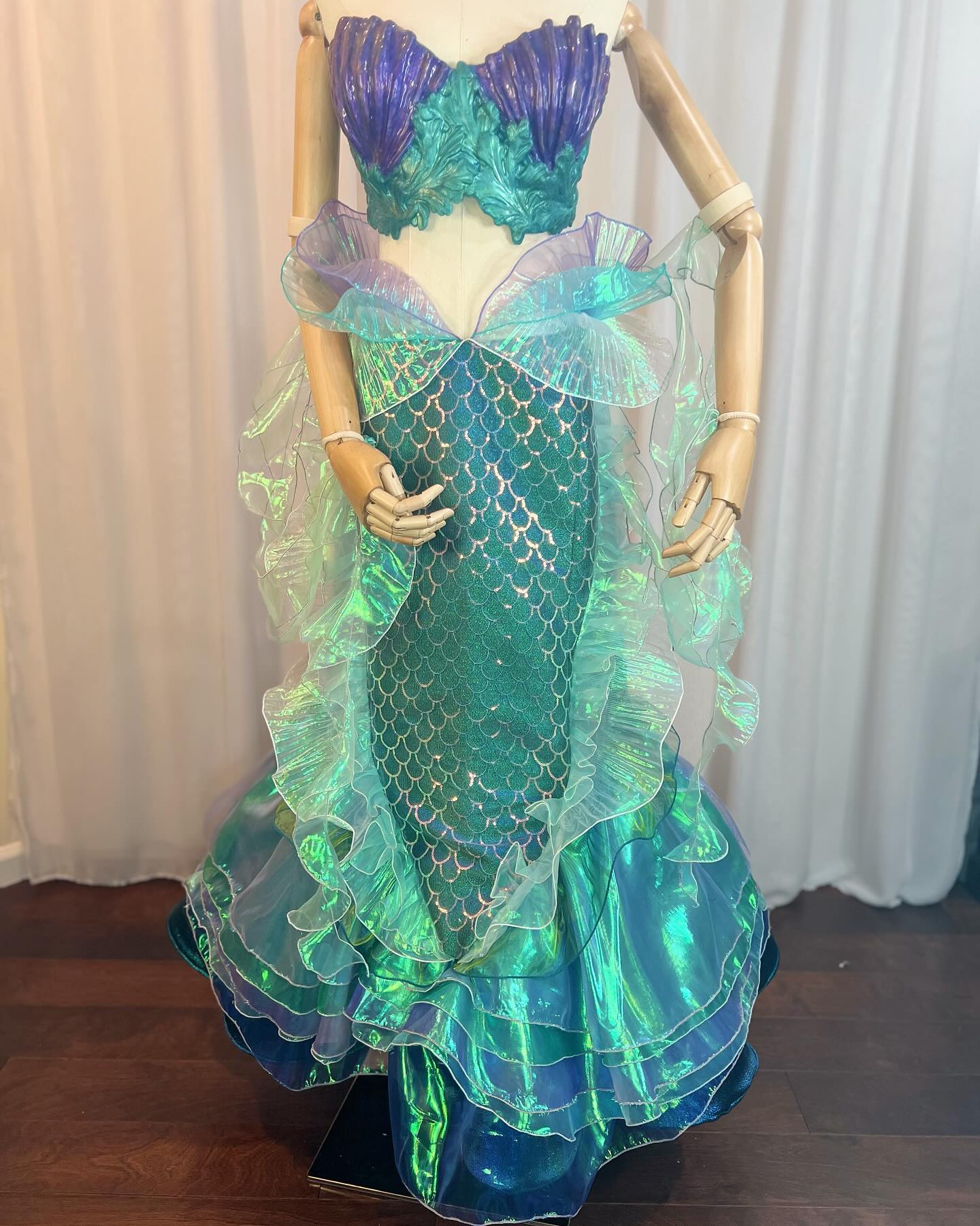 elegant beach dress Ruffle Maxi Dress, Long Flowy Cotton Dress, Beach Bride perfect for beach outings womensall Style:EE01981DN Disney Princess Princess Party