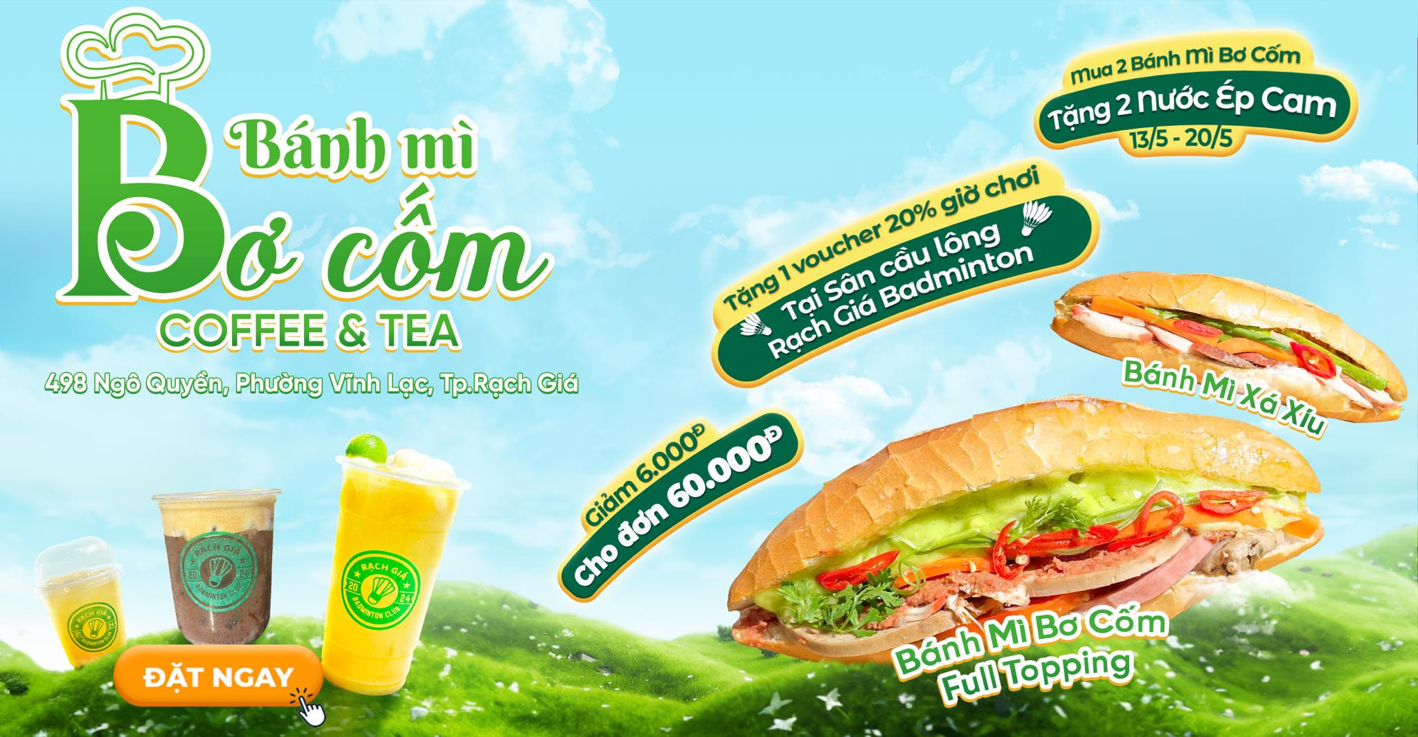 Bánh Mì Bơ Cốm | Rach Gia