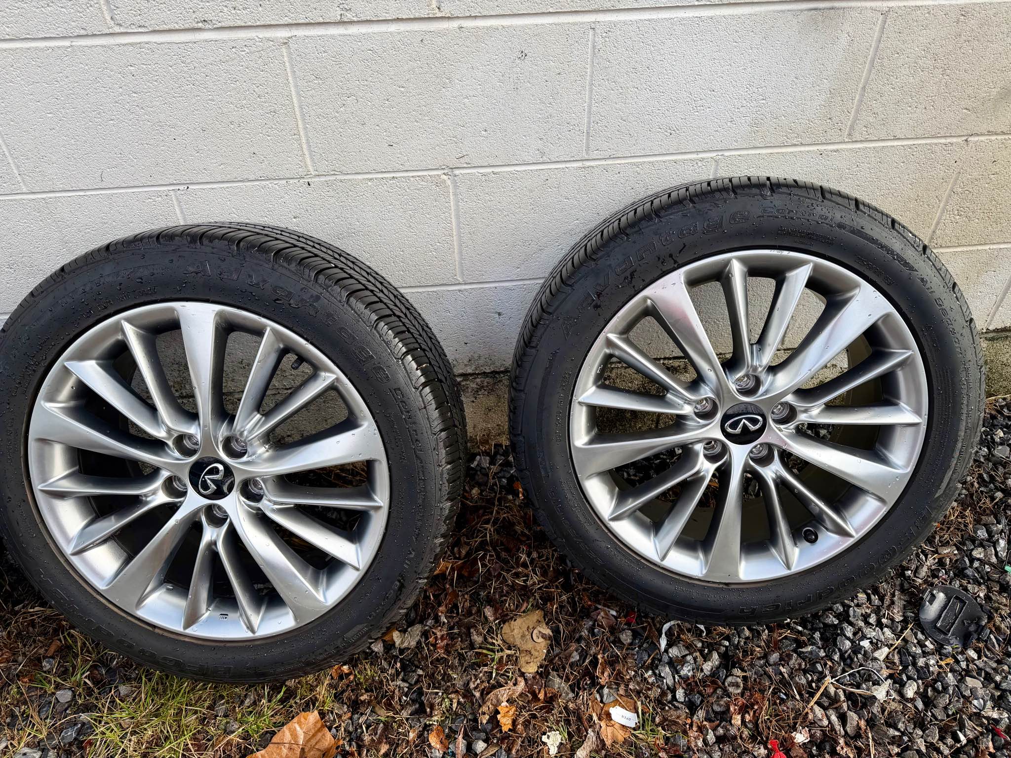 INFINITY Q50 OEM WHEELS/TIRES 5x114.3 - Car Wheels, Tires & Parts ...