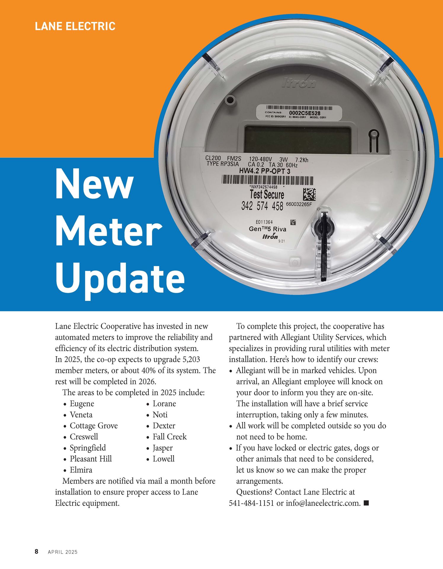 Lane Electric is upgrading... - Lane Electric Cooperative | Facebook