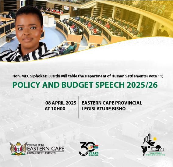 EC Department of... - EC Department of Human Settlements