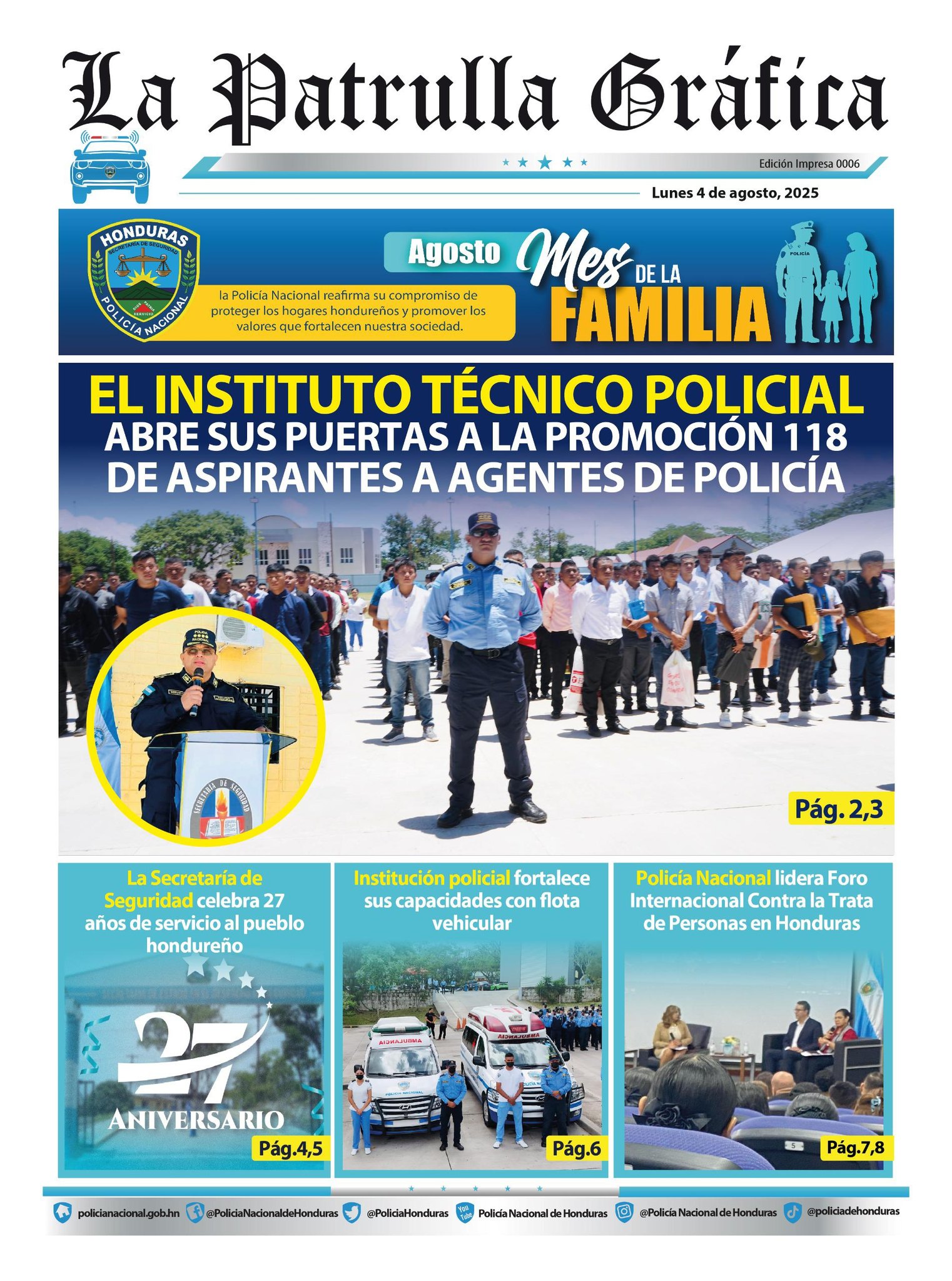 Policía Nacional de... - Policía Nacional de Honduras