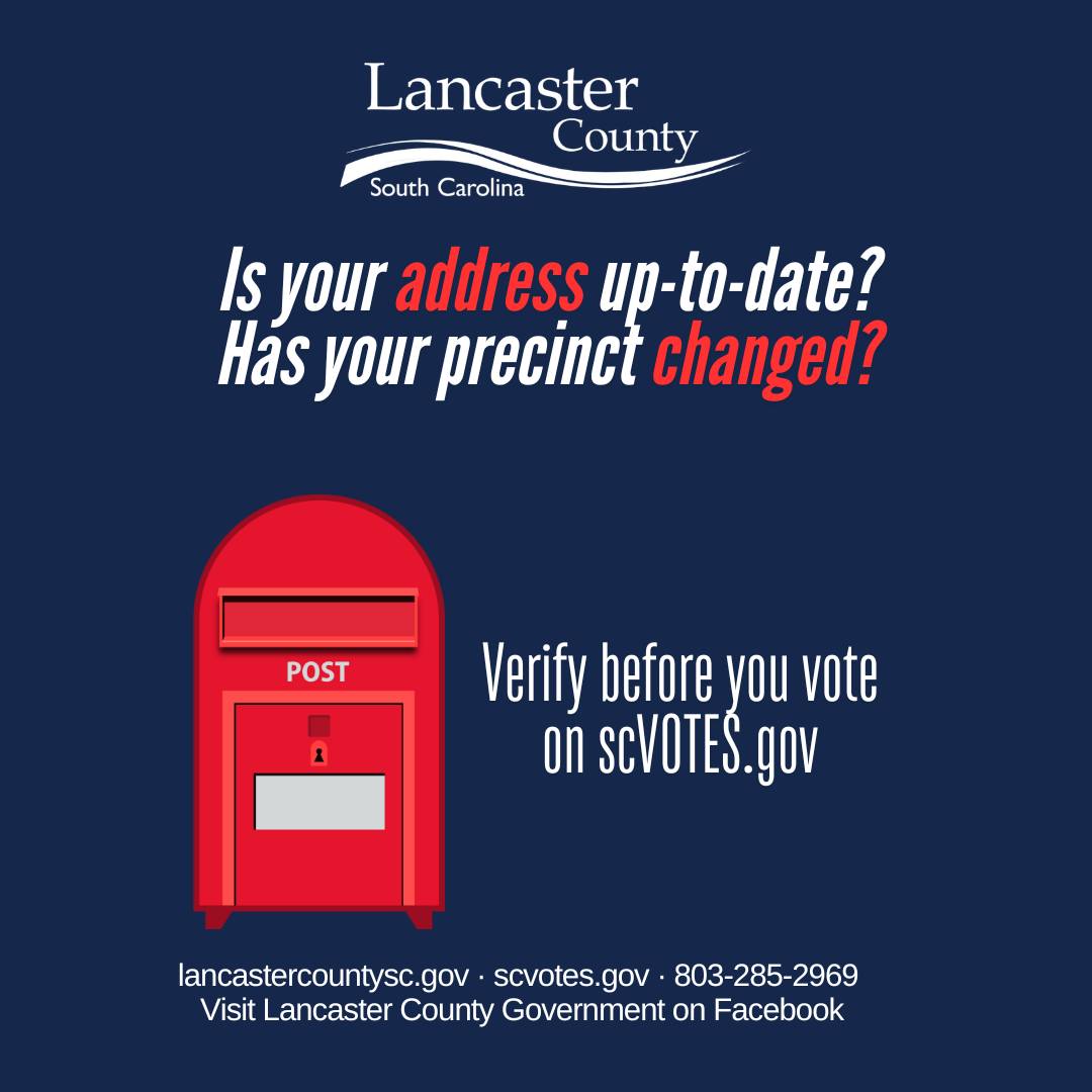 📍 Make sure your address is... - Lancaster County Government | Facebook