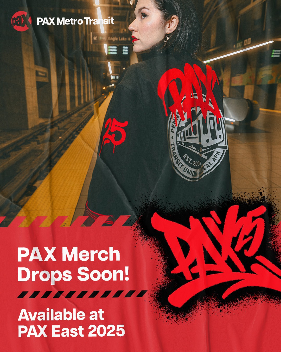 PAX - 🚇 Next stop: Style. #PAXEast Metro Transit merch is... | Facebook