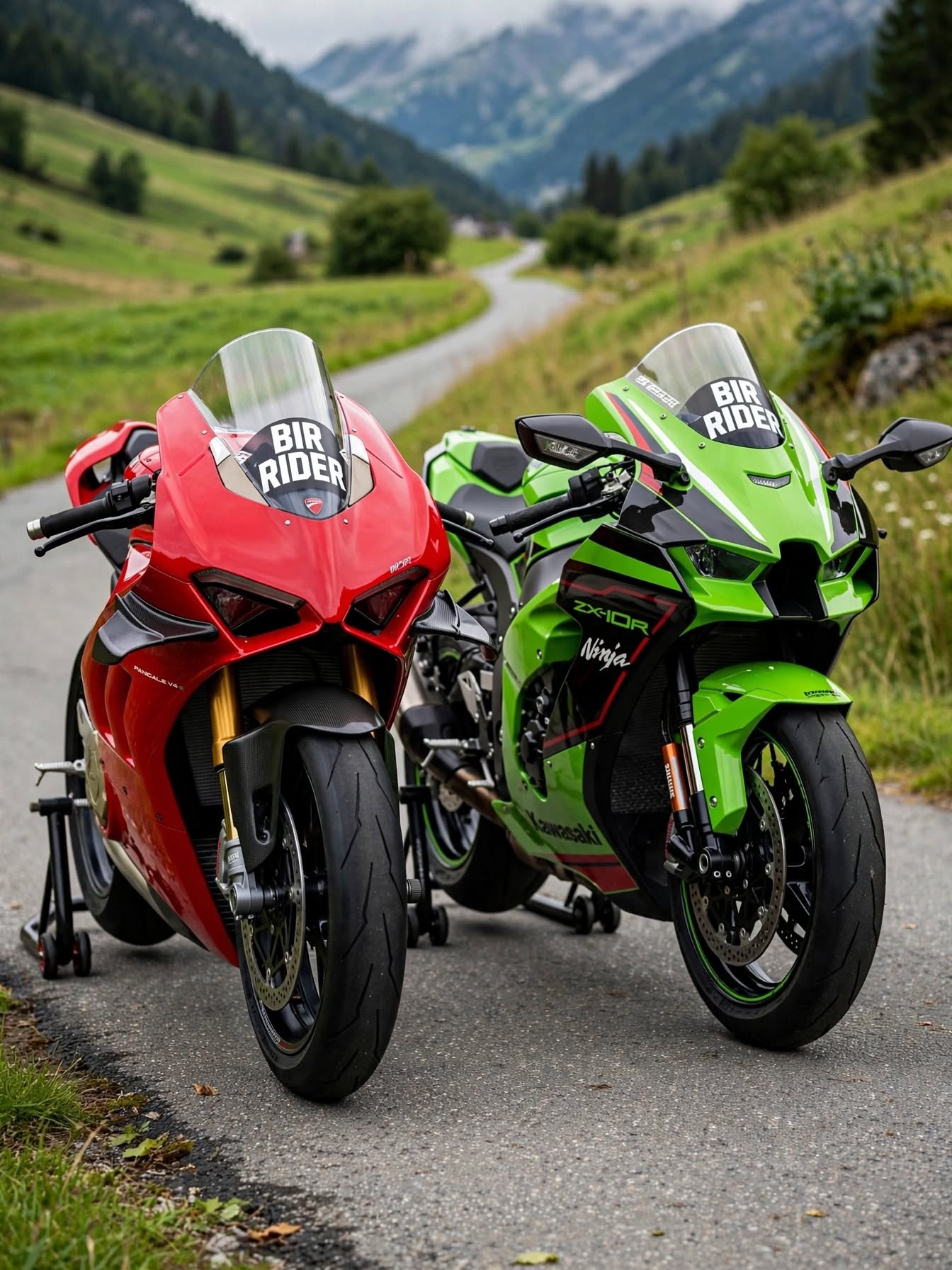 みー Ducati panigale v4 or Kawasaki Zx10r which one is your dream