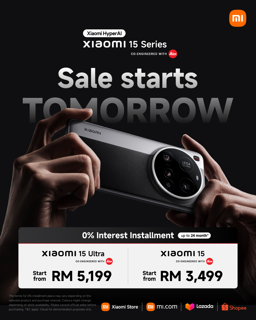 Xiaomi Malaysia - 📣 Xiaomi 15 Series open sale starts... | Facebook