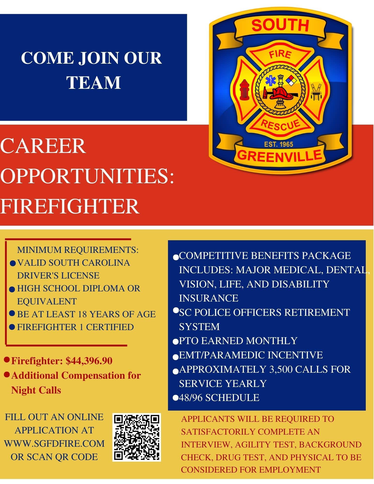 South Greenville Fire District - South Greenville Fire District is ...