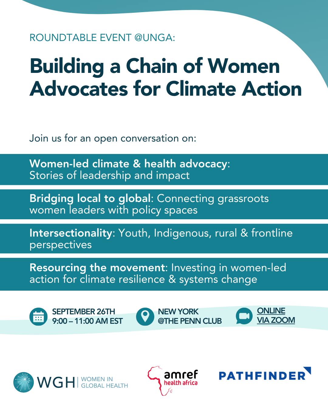 The dual crises of climate change... - Women in Global Health | Facebook