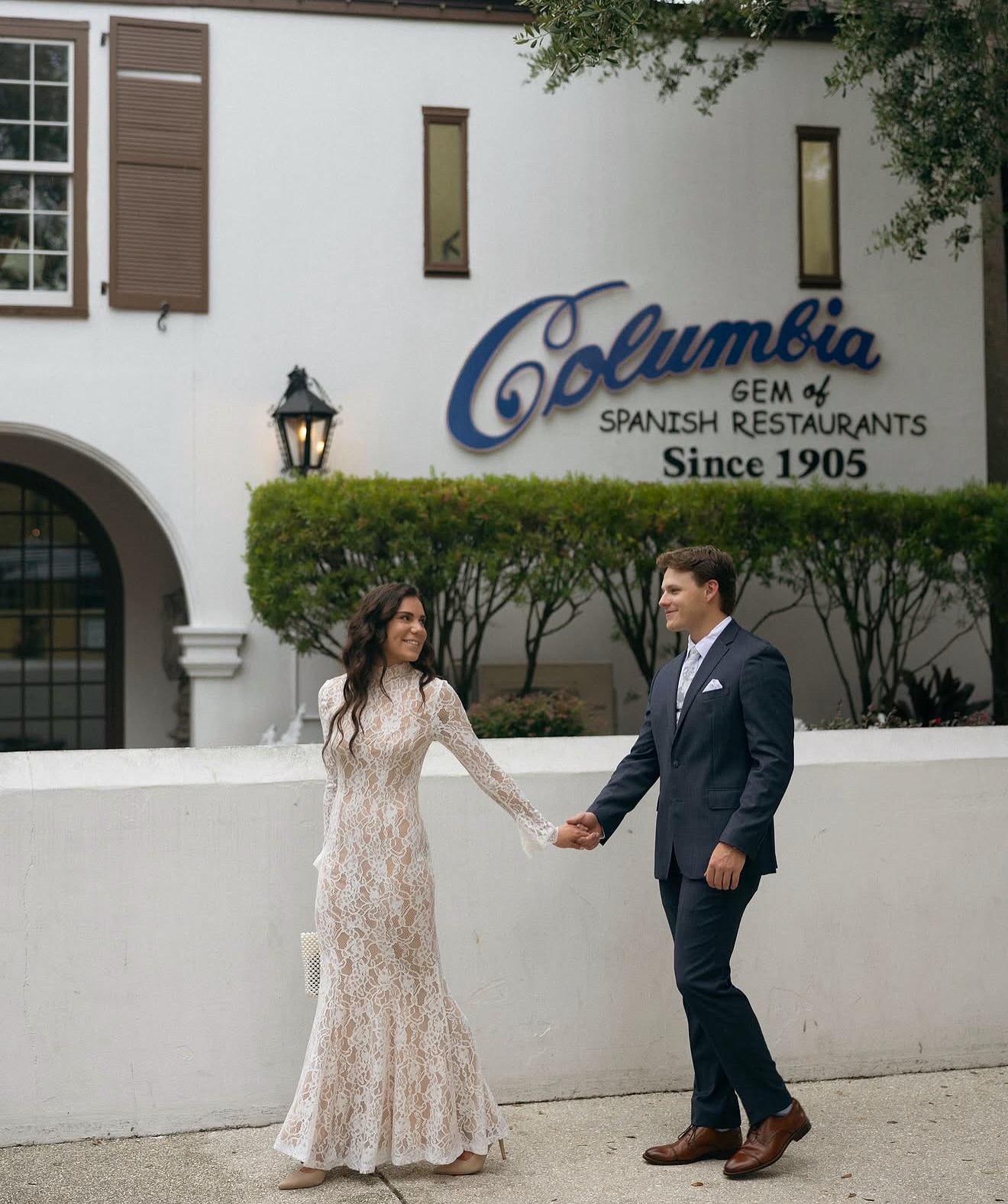 i love that grey dress in spanish Columbia Restaurant St. Augustine for wedding receptions and celebrations Food Products