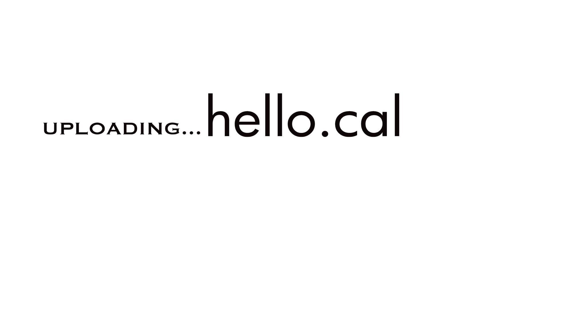 hello.cal
