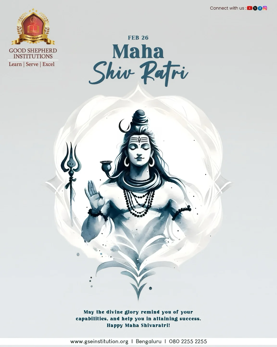 Good - On this auspicious Maha Shivratri, may the divine grace of Lord ...