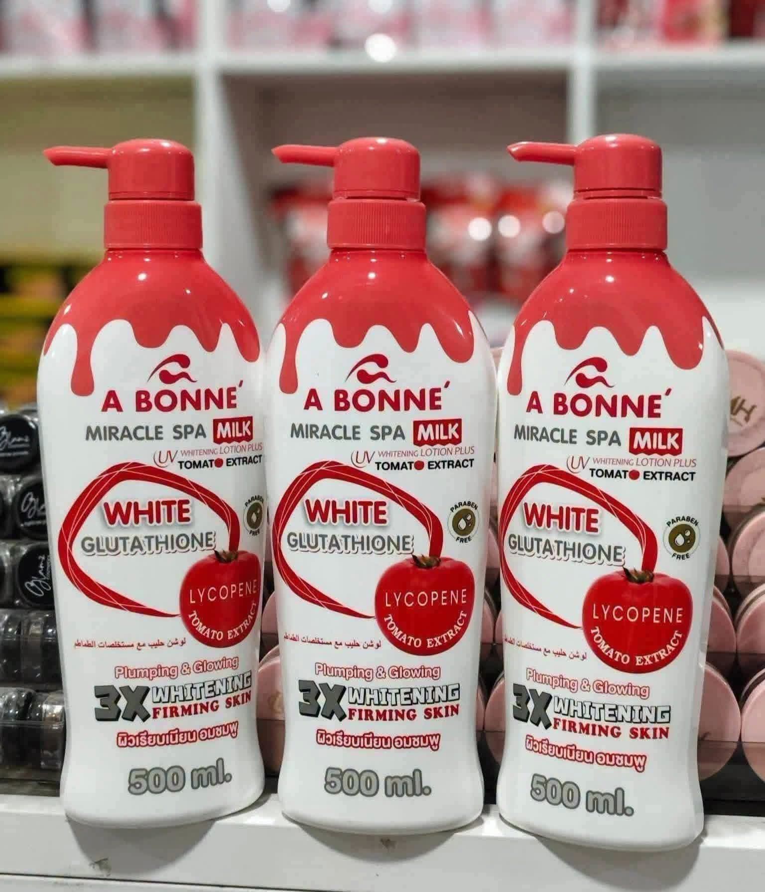 a bonne white glutathione lotion Tomato for bright and hydrated skin glutathione  capsule