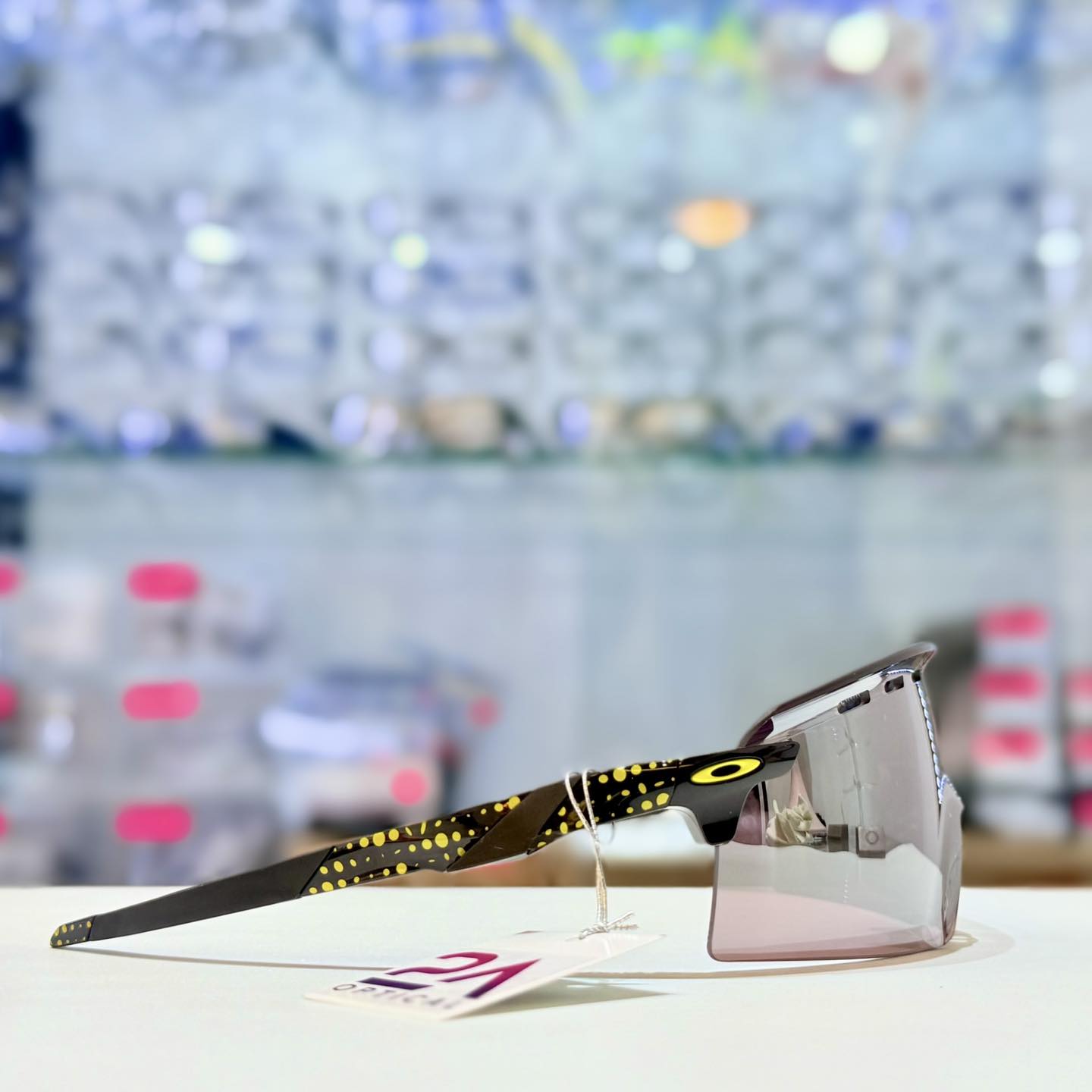 The Oakley Encoder Strike sunglasses are designed for high 