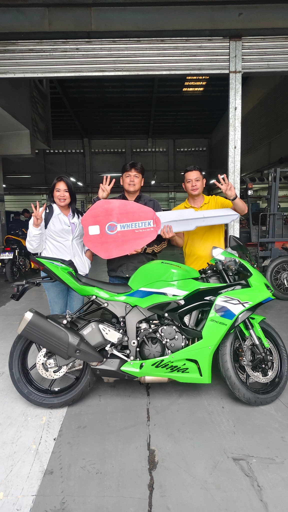 Kawasaki Ninja ZX-6R sold to couple from Lanao del Norte
