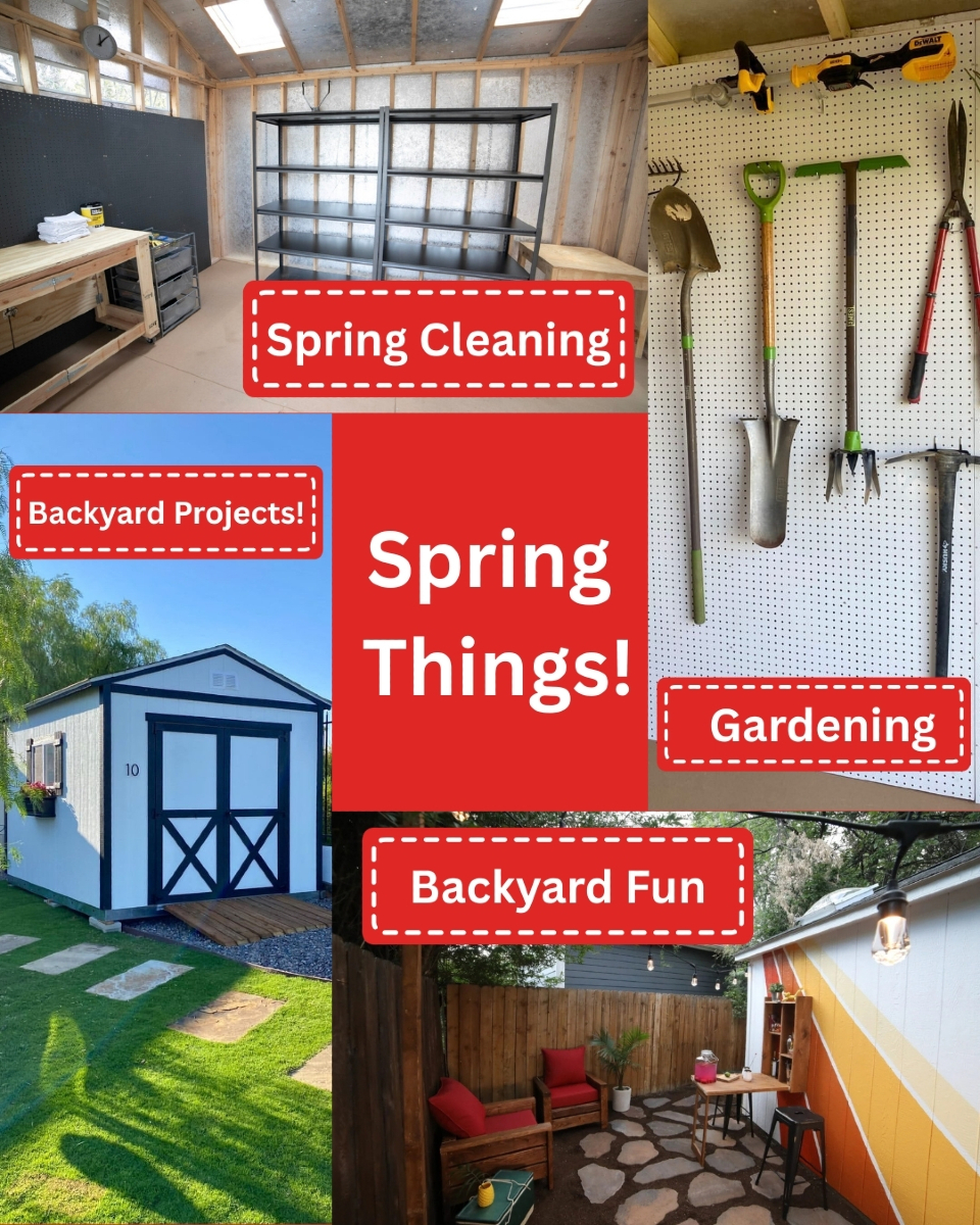 Tuff - Sunshine, green grass, and spring projects! Spring opens the ...