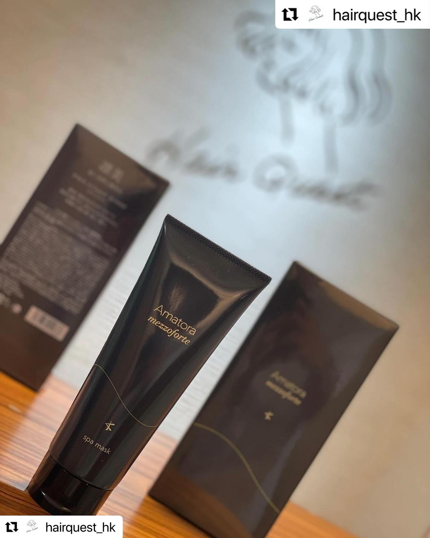 Amatora mezzoforte】 spa mask 濃厚に配合されたコラーゲン*で、 頭皮