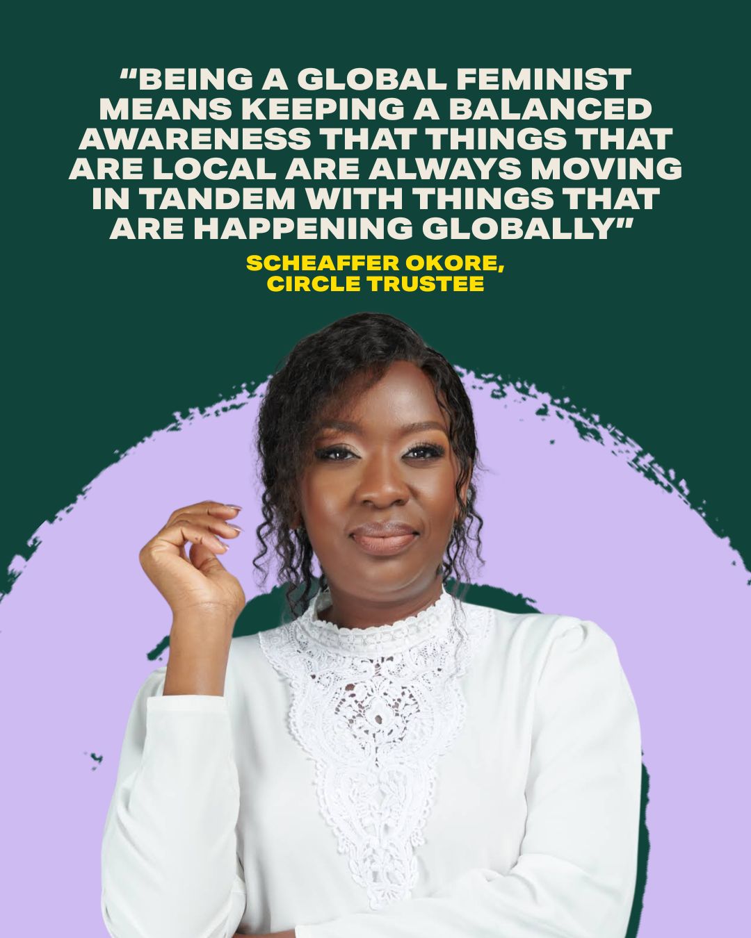The Circle - Let's get to know… Scheaffer Okore, one of... | Facebook